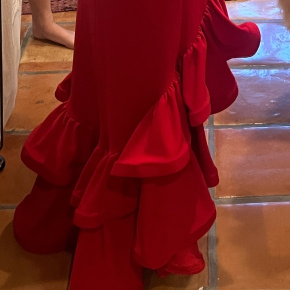 Betsy & Adam tiered ruffles dress - Picture 8 of 8